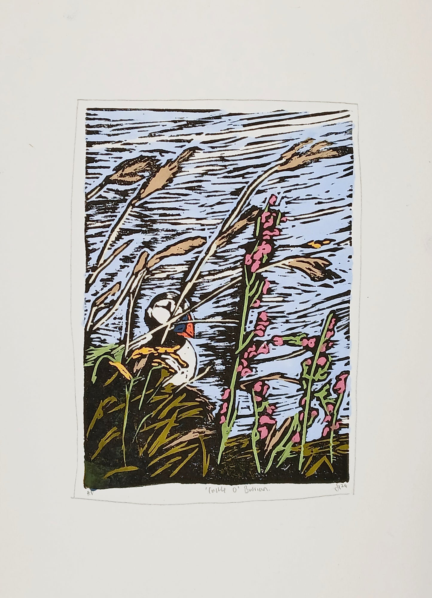 Original "Castle O' Burrian" 2022 Print