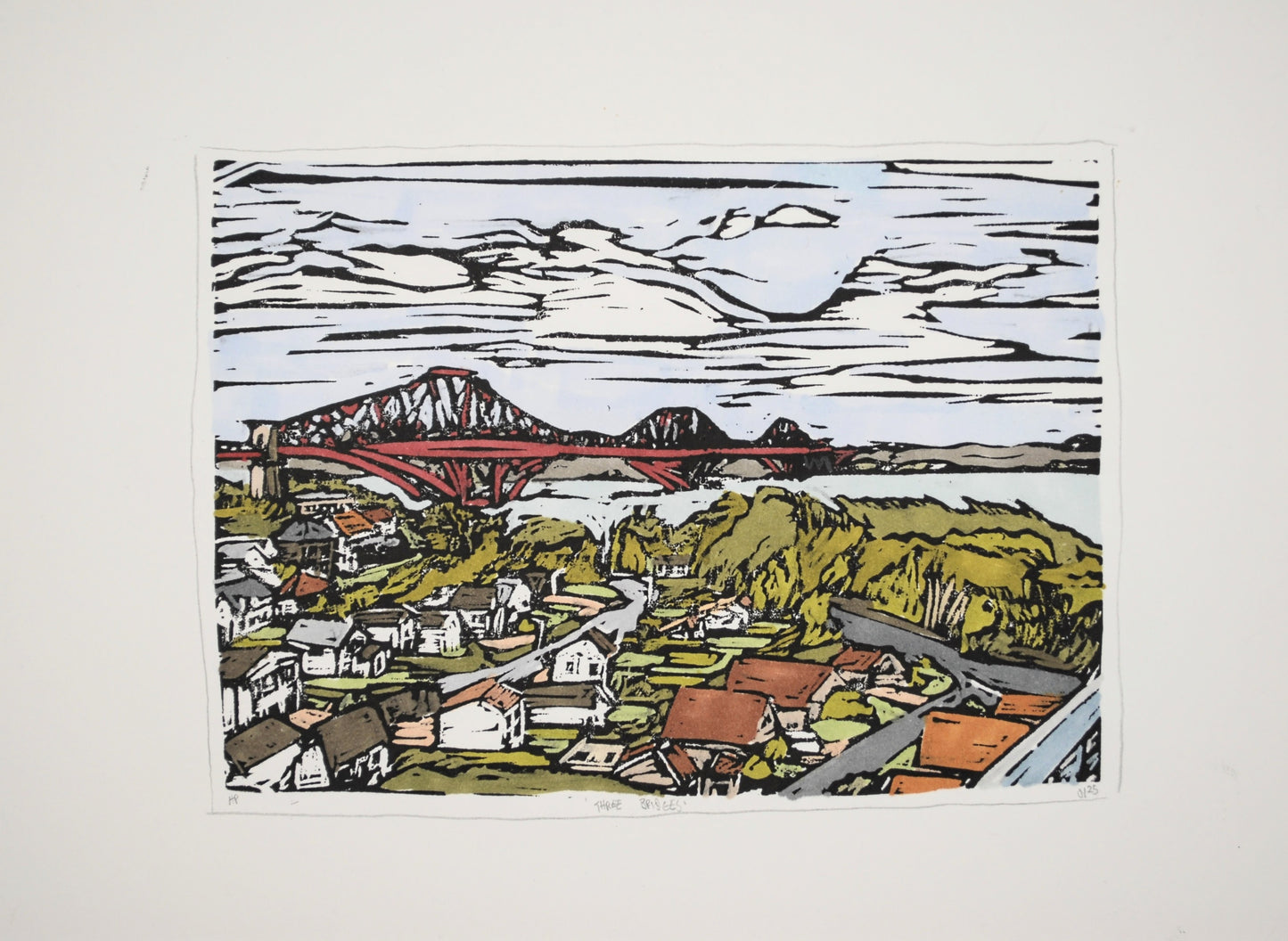 Original "Three Bridges" 2025 Print